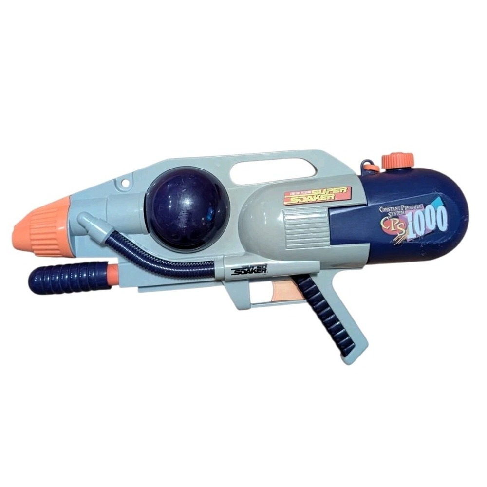 🔥Super Soaker Cps1000 Constant Pressure Working 1997 Larami Vintage No Strap